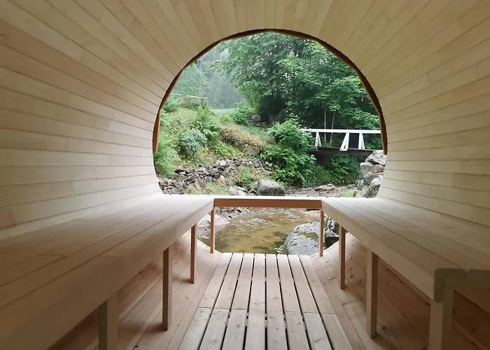 Borszówka By The Creek Exclusive, With Access To A Pool, Sauna,&hot Tub * Szklarska Poręba